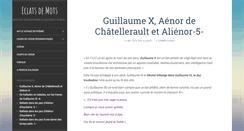 Desktop Screenshot of eclats-de-mots.fr