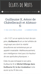 Mobile Screenshot of eclats-de-mots.fr
